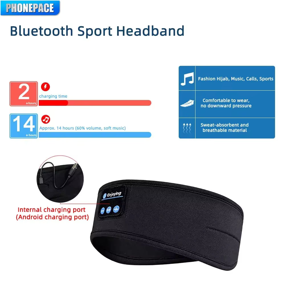 Img 2 : Masque de nuit avec enceintes Bluetooth intégrées — sommeil réparateur
