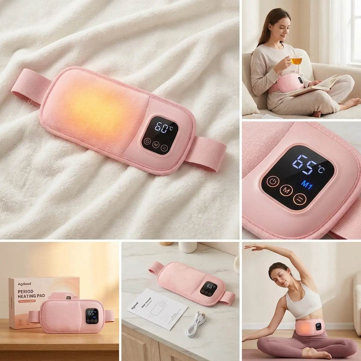 Ceinture Chauffante Apaisante — Chaleur & Détente Abdominale