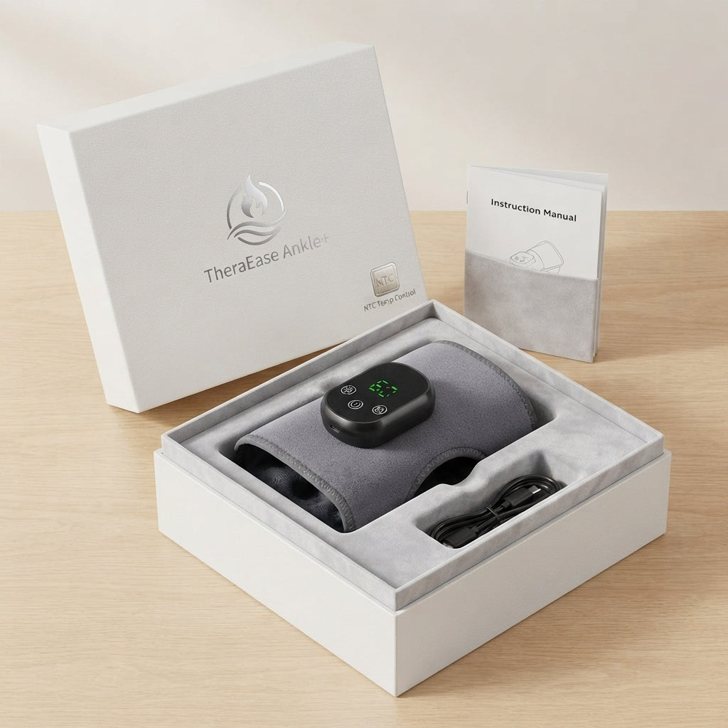 Masseur Électrique Chauffant Pieds & Mains — Chaleur, Vibration & Détente