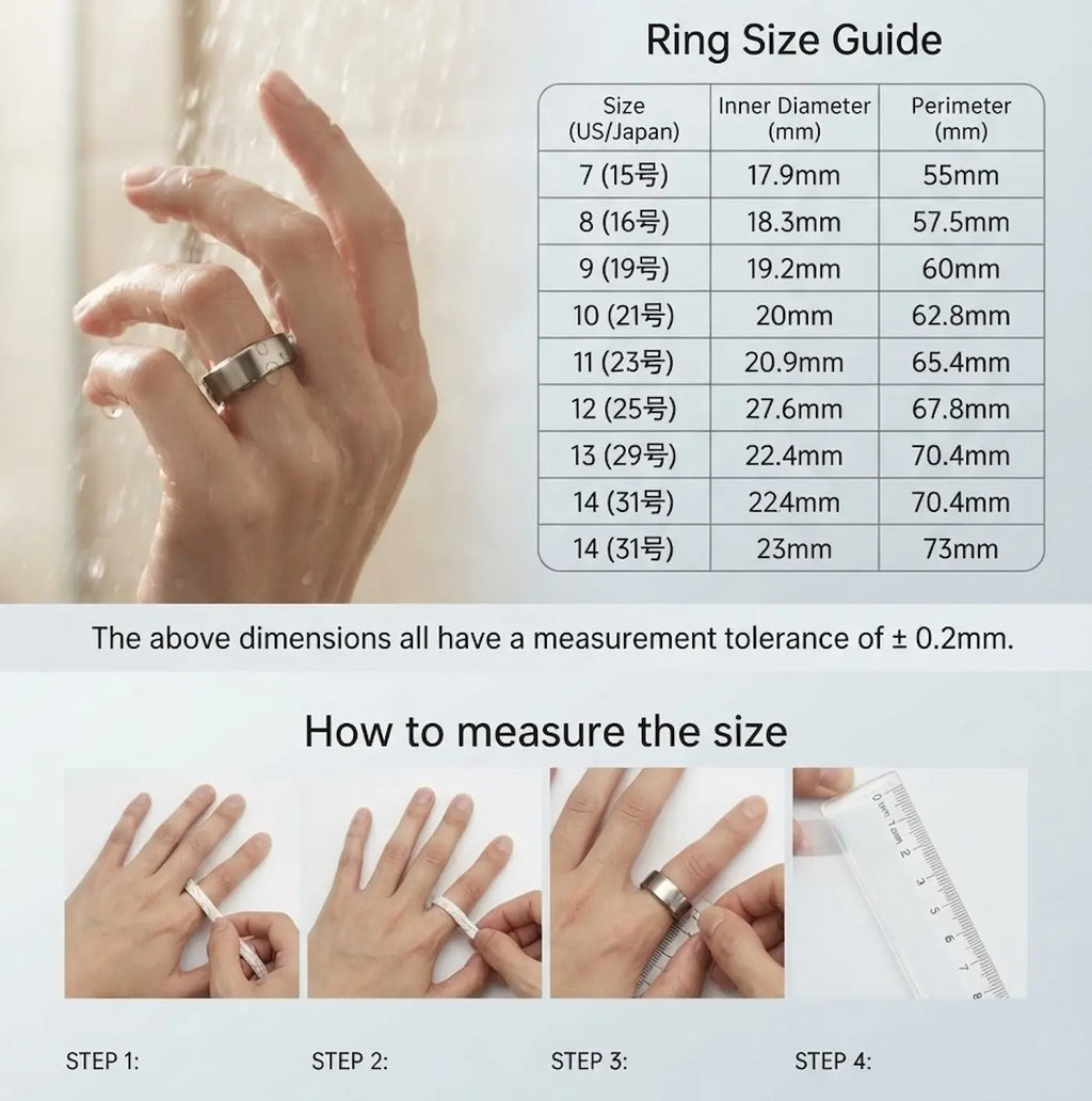 Bague Connectée Santé R10 — Sommeil, Stress & Bien-être