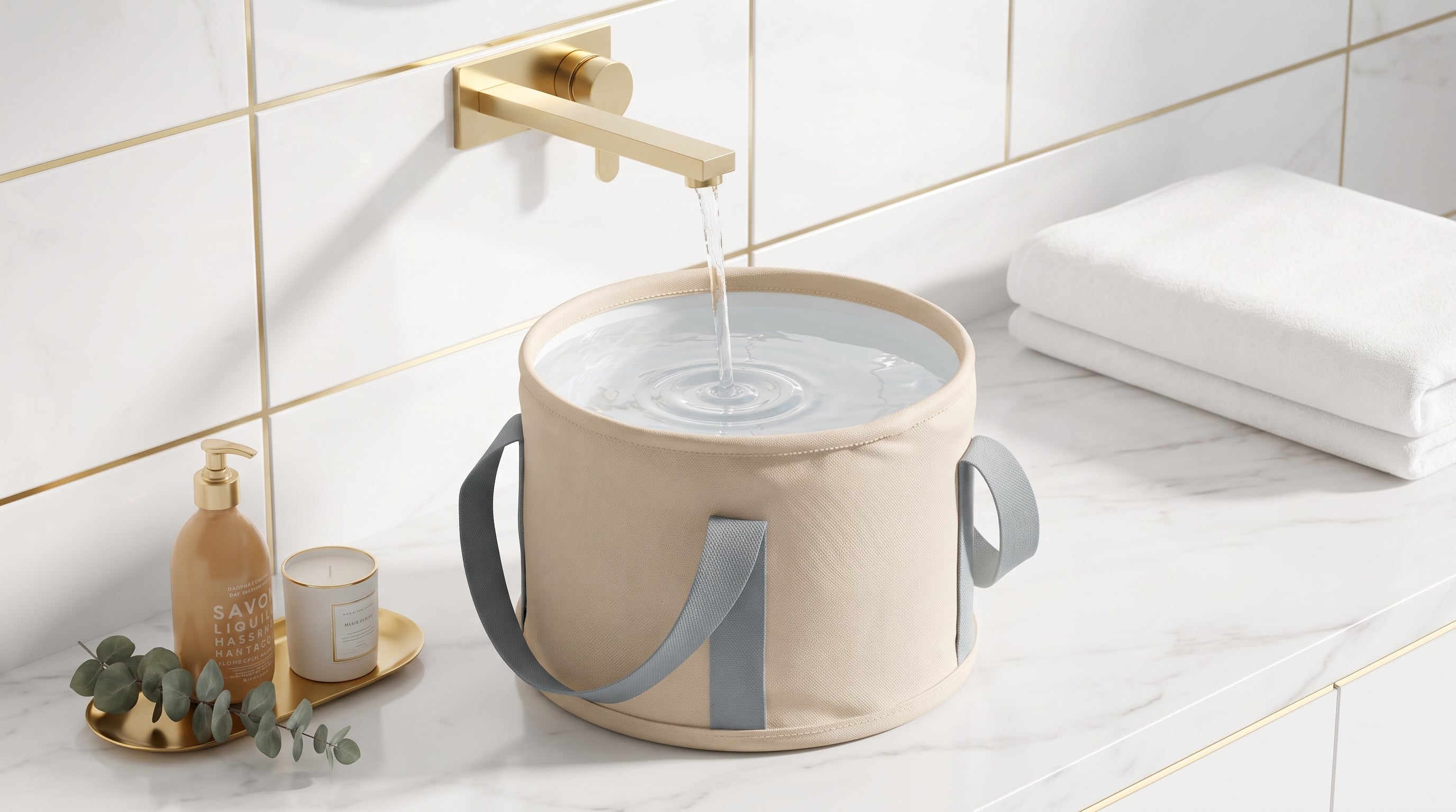 Bassine Pliable de Trempage des Pieds – Spa Portable Conservation de la Chaleur
