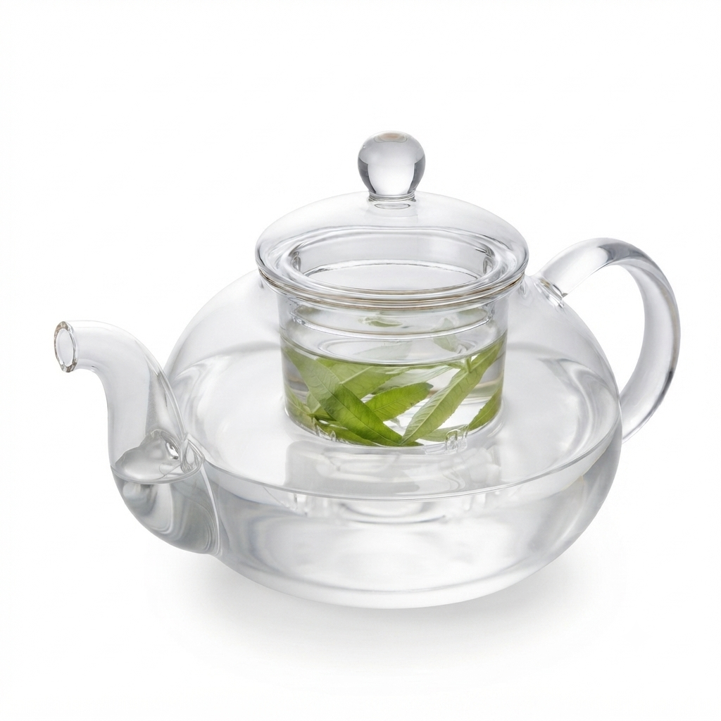 Img 1 : Théière en verre borosilicaté Pure Hydration — rituel thé et infusions Essor Wellness
