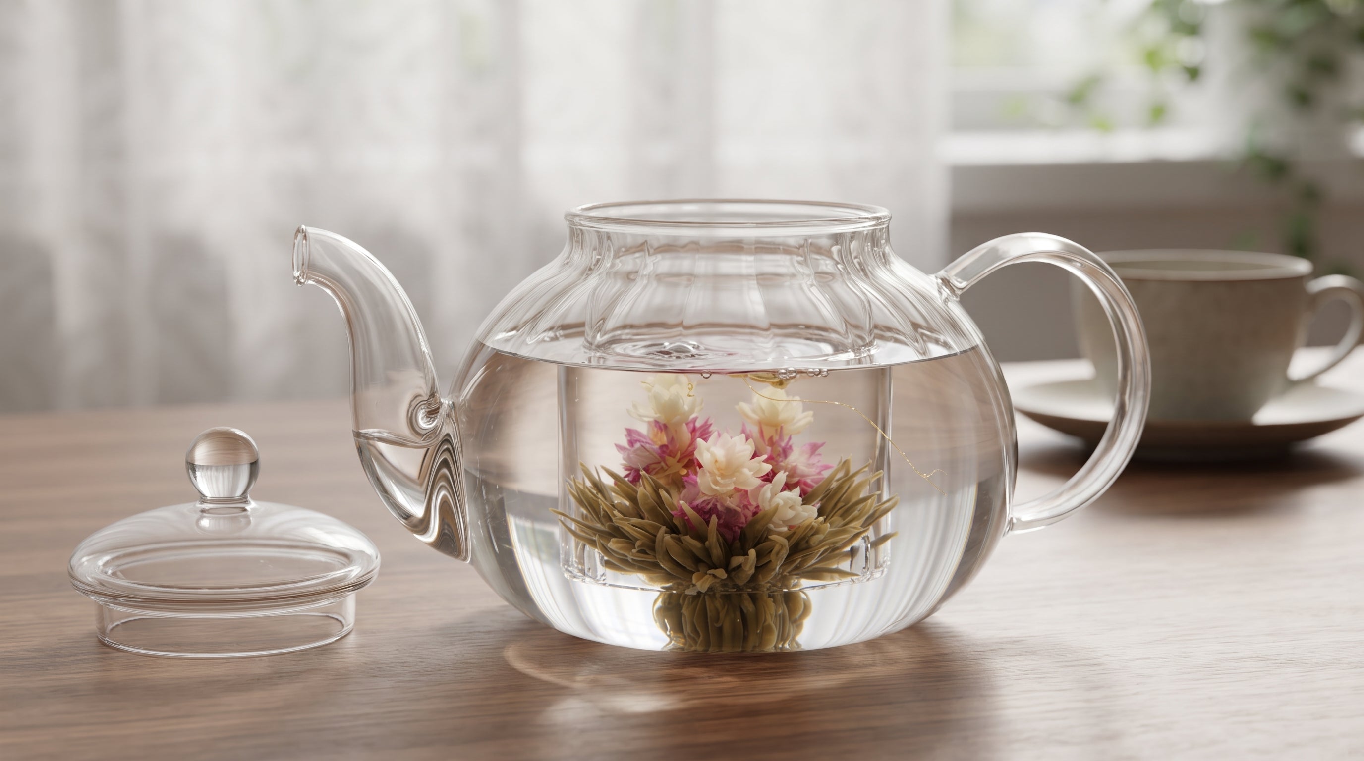 Théière en Verre Transparent — Pure Hydration