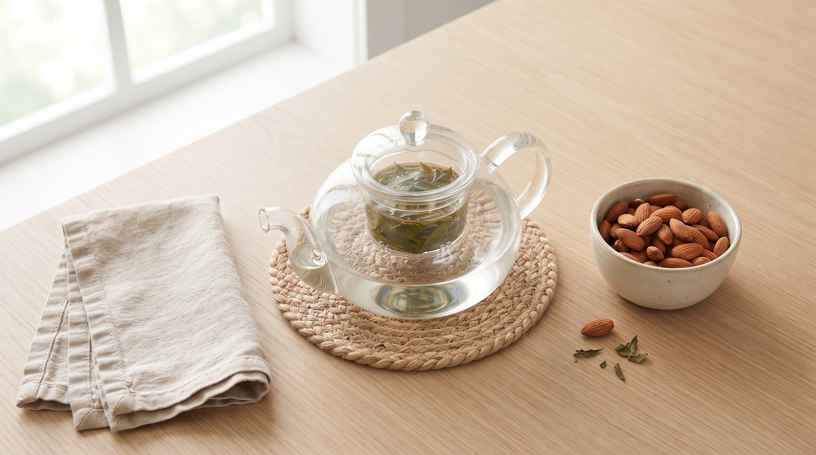 Théière en Verre Transparent — Pure Hydration