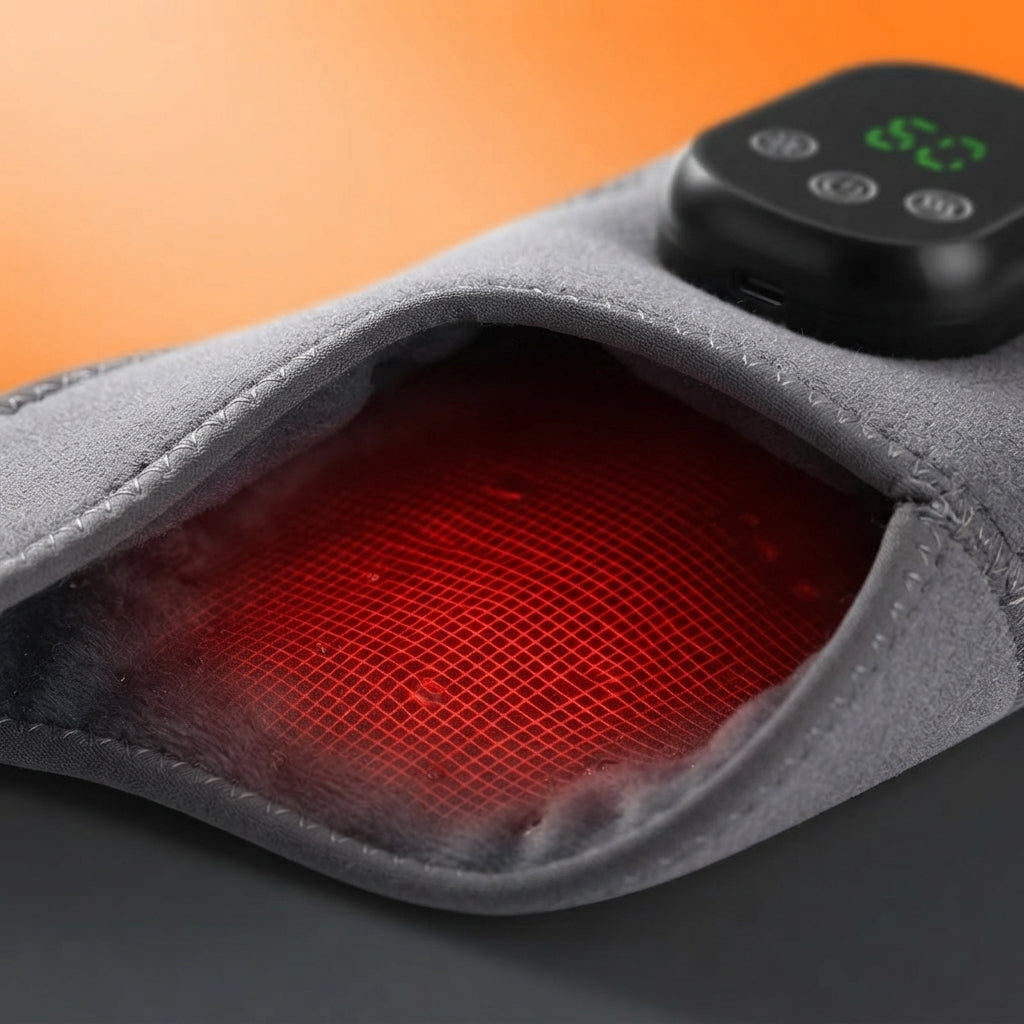 Masseur Électrique Chauffant Pieds & Mains — Chaleur, Vibration & Détente