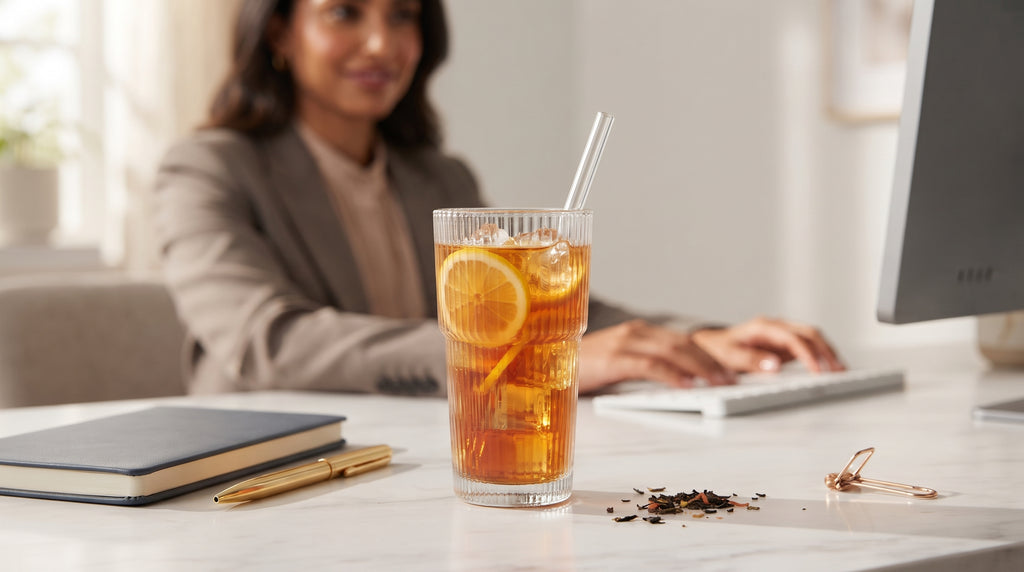 Gobelet en Verre Rayures 600ml : Slow Morning