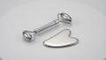 Duo Gua Sha Acier Inoxydable : Visage, Cou & Corps