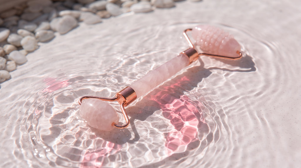 Set Gua Sha + Rouleau Jade : Ritual Glow
