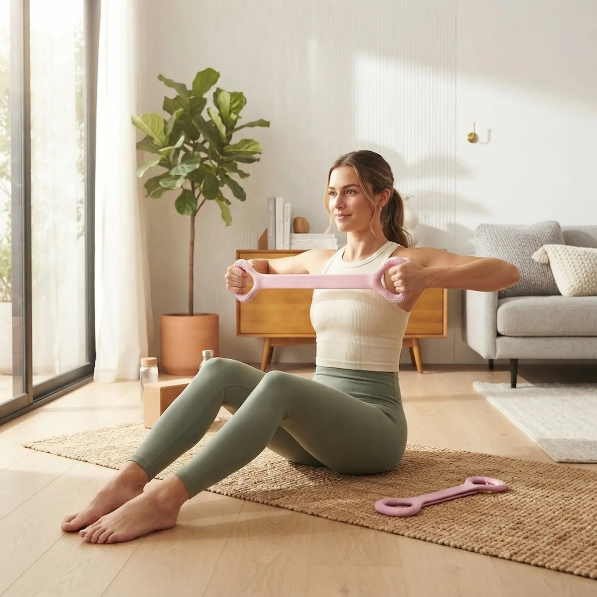 Bande de Résistance Fitness Forme 8 - packaging et contenu - Essor Wellness