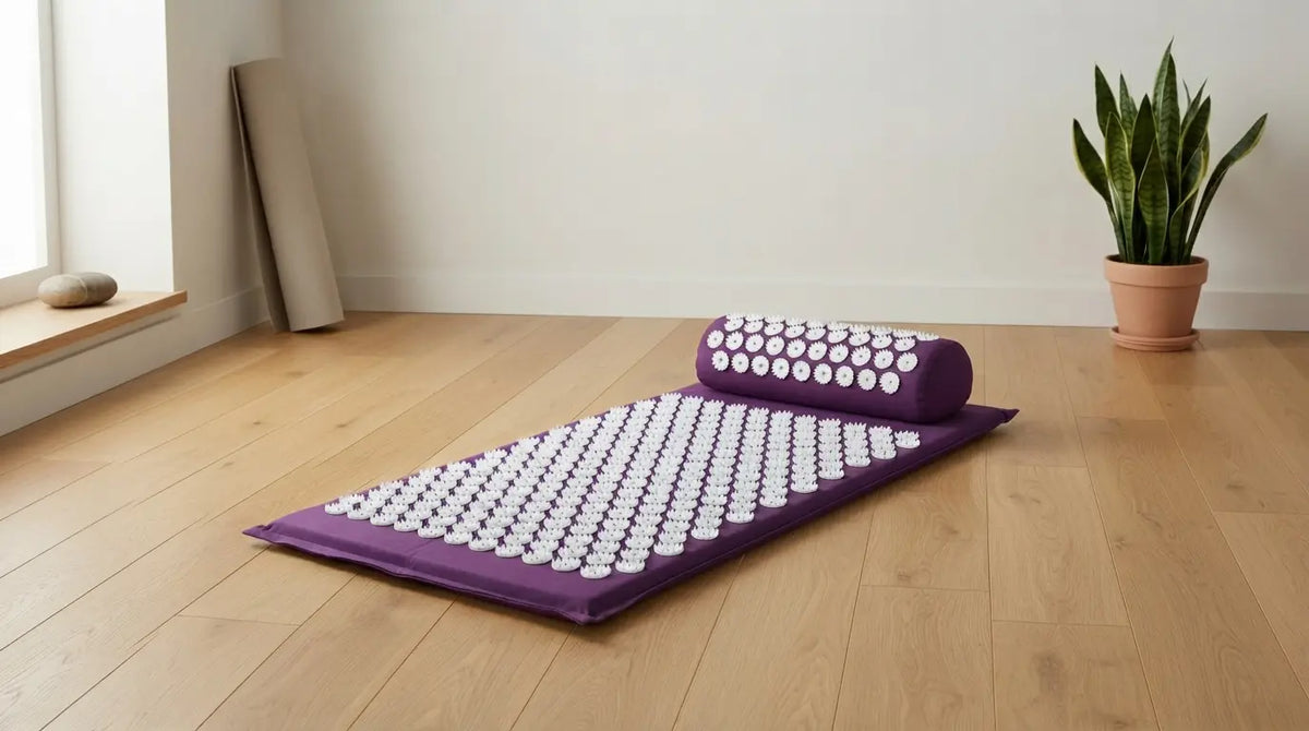 Tapis d'Acupression & Oreiller : Kit Détente Corps Complet