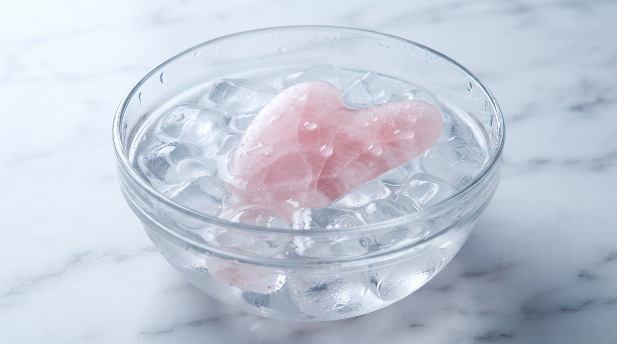 Pierre Gua Sha Quartz Rose — Massage Visage & Drainage