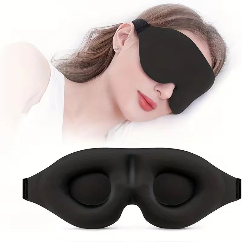 Masque de sommeil 3D Essor Wellness noir