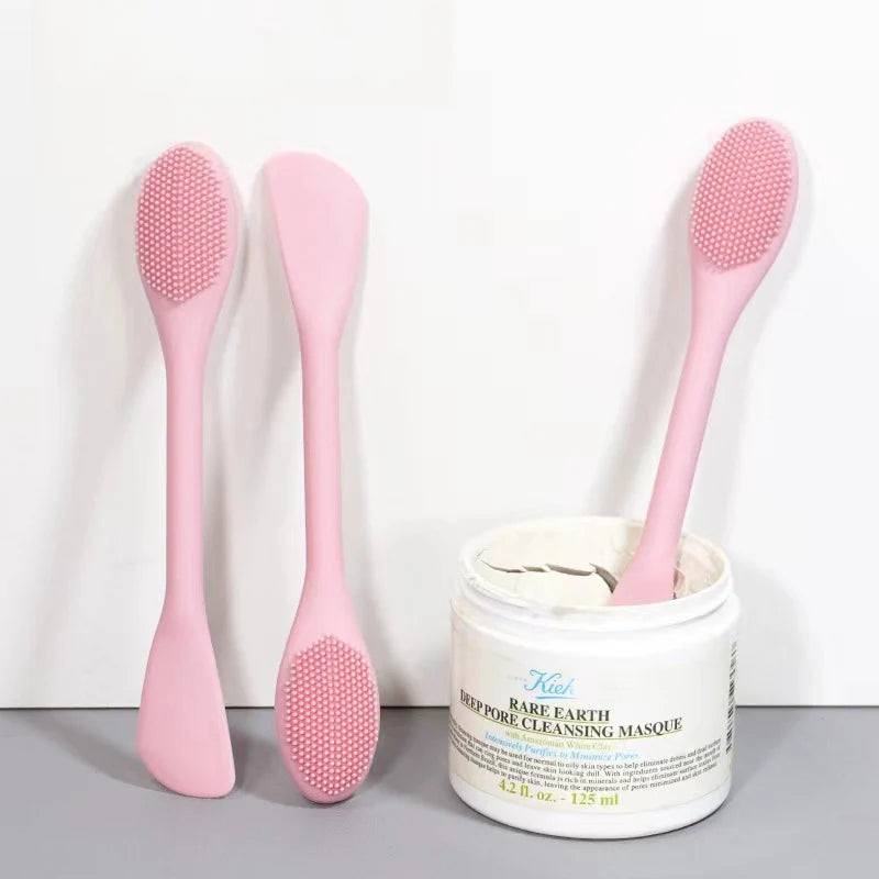 Brosse silicone nettoyage visage couleurs
