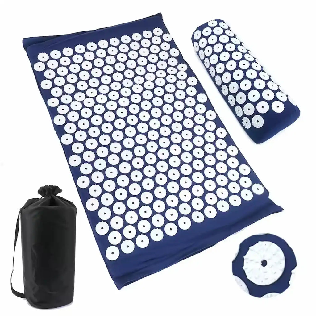 Tapis d'Acupression & Oreiller : Kit Détente Corps Complet