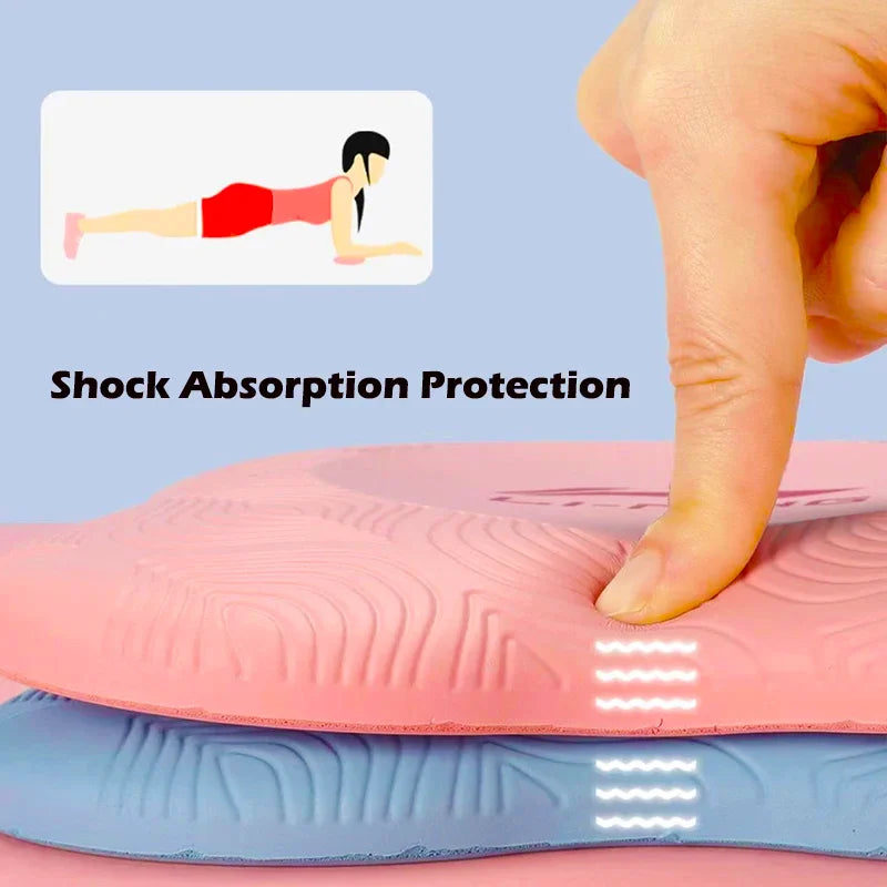 Coussinets genoux yoga Essor Wellness - format portable