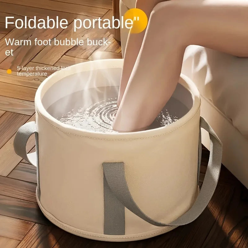 Bassine pliable trempage des pieds