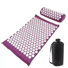 Tapis d'Acupression & Oreiller : Kit Détente Corps Complet