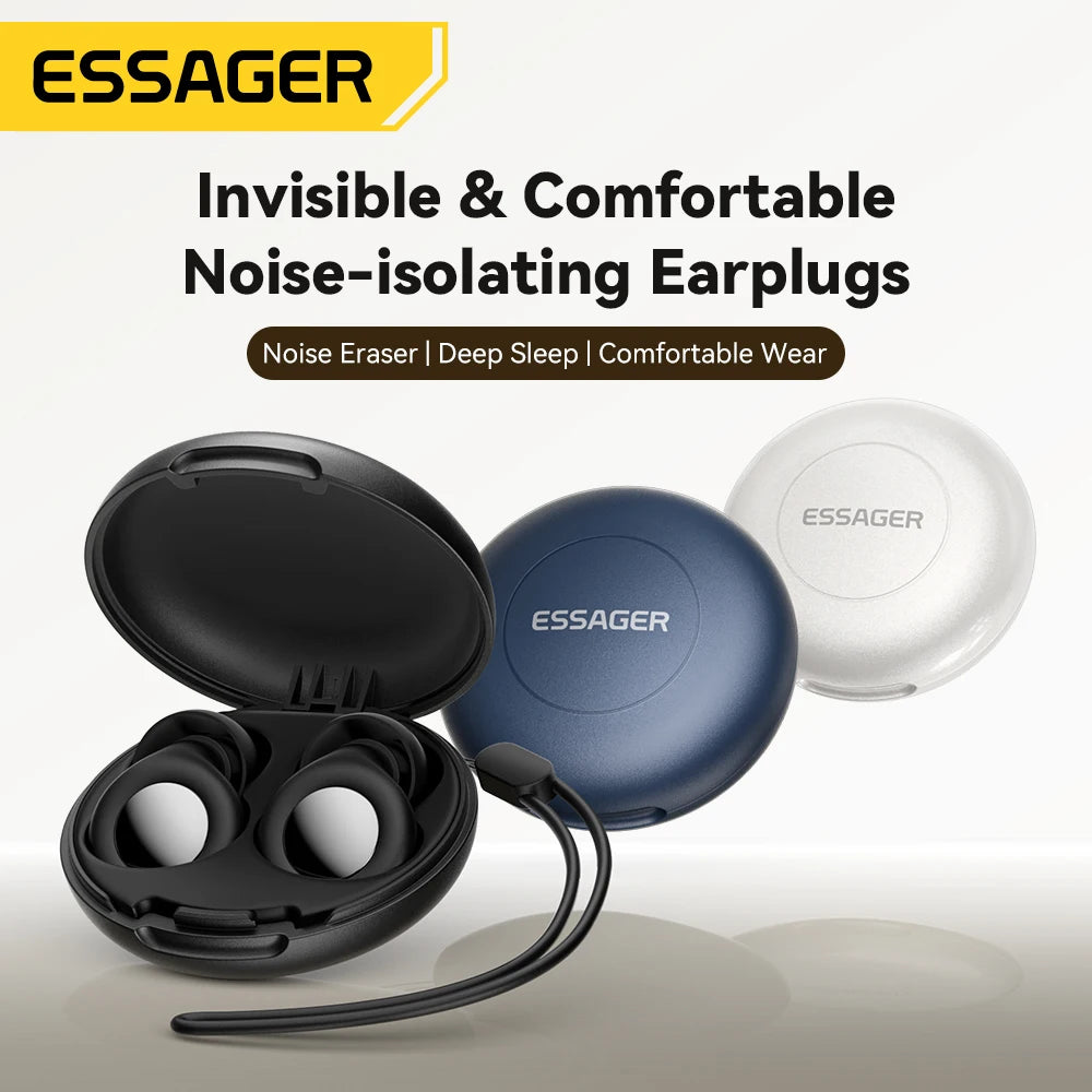 Bouchons d'oreille silicone Essor Wellness - détail