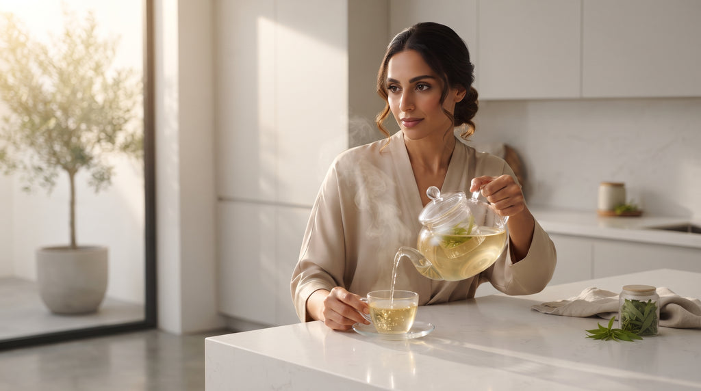 Théière en Verre Transparent — Pure Hydration