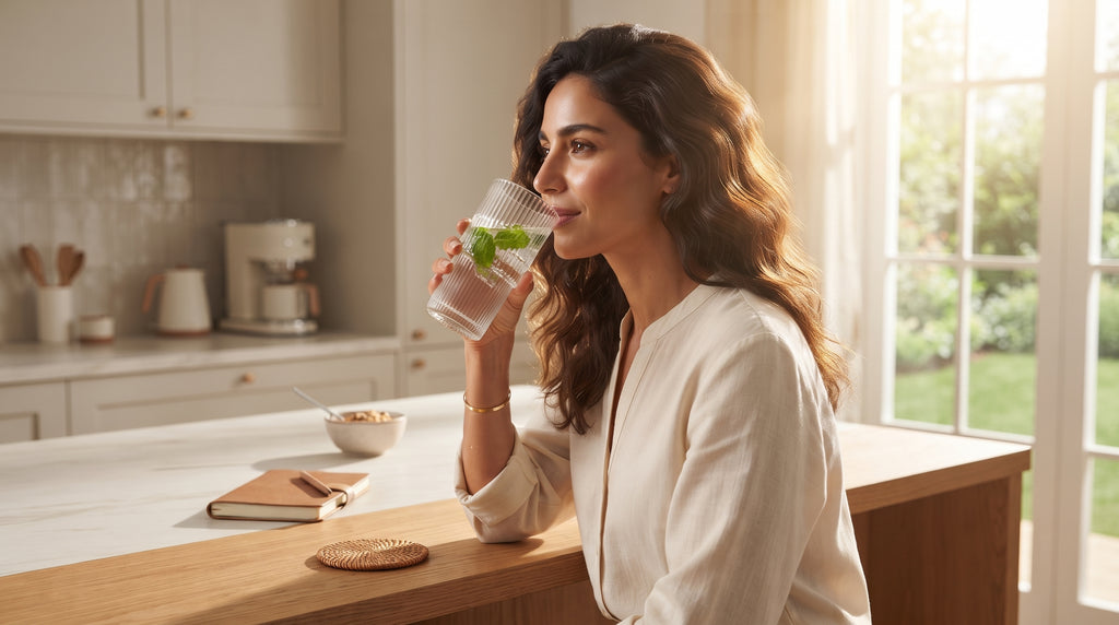 Gobelet en Verre Rayures 600ml : Slow Morning
