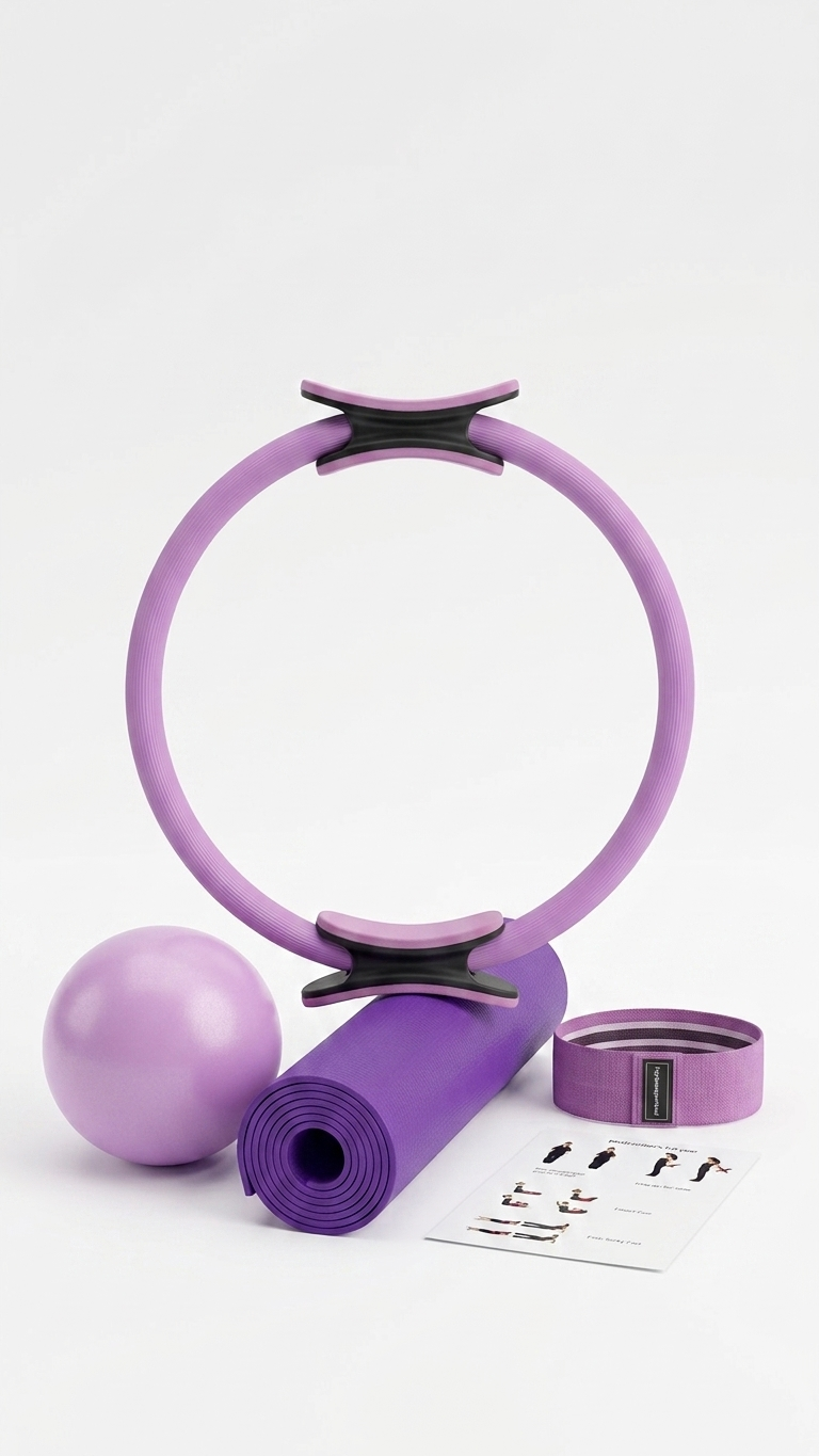 Kit Bandes de Yoga & Accessoires