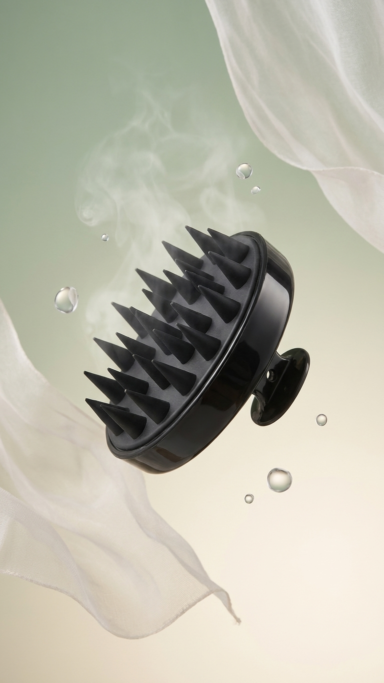 Silicone Scalp Massage Brush — Halo