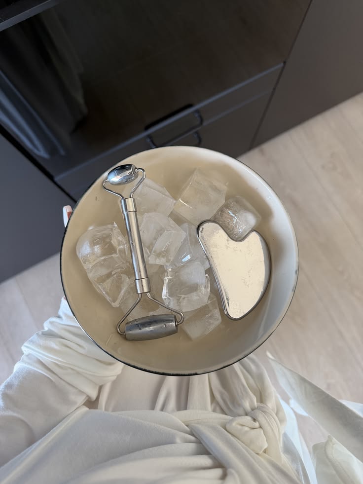 Duo Gua Sha Acier Inoxydable : Visage, Cou & Corps