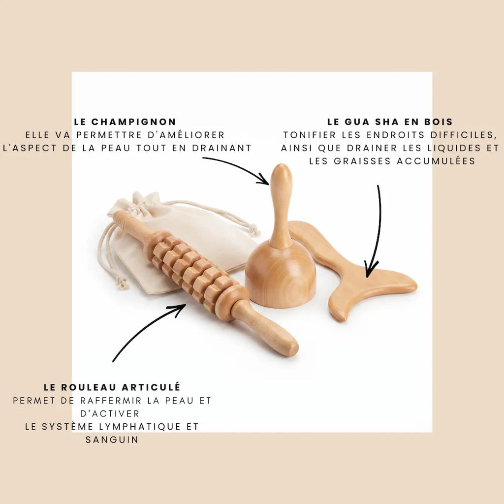 Kit Maderoterapie : Massage