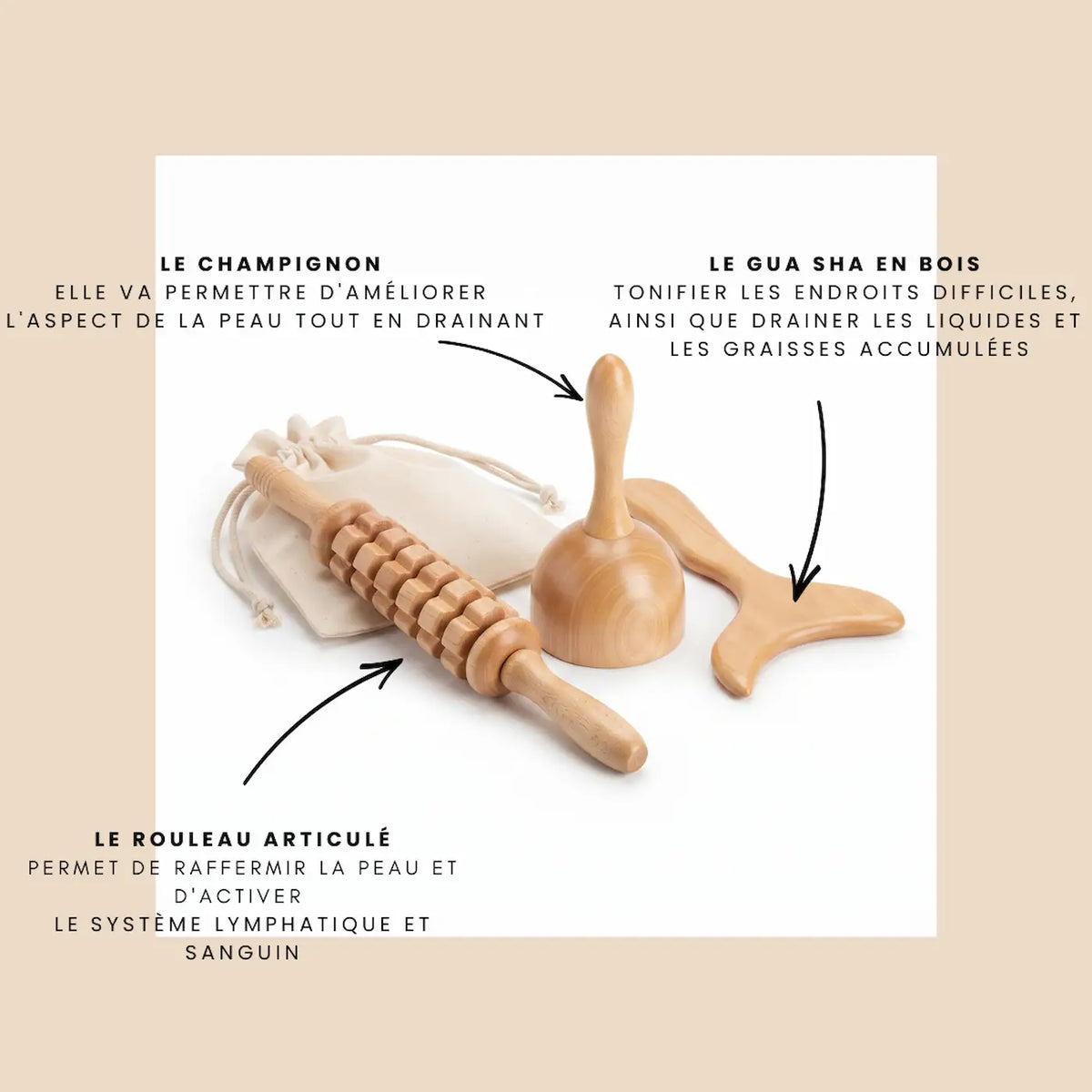Kit Maderoterapie : Massage