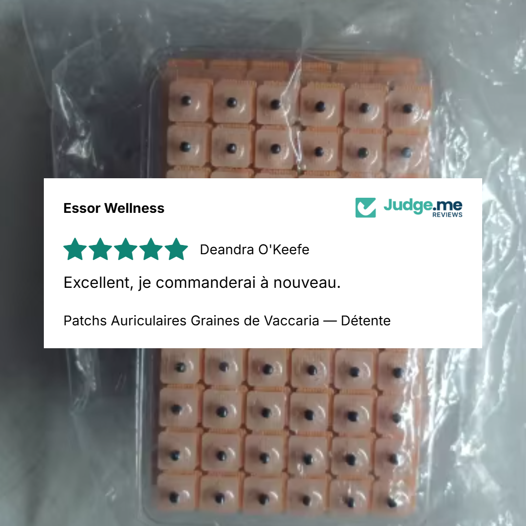 Patchs Auriculaires Graines de Vaccaria - vue supplementaire - Essor Wellness