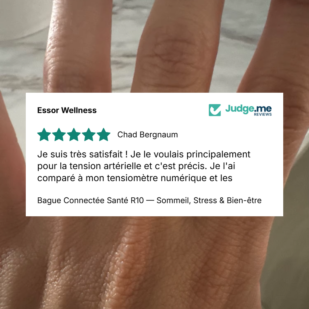 Bague Connectée Santé R10 — Sommeil, Stress & Bien-être